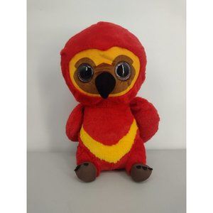 Wizarding World of Harry Potter Fawkes Plush Stuffed Animal 12” Red Owl
